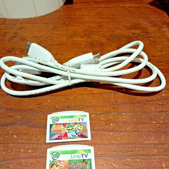 LeapTV-Educational Active Video Game For Kids 3-8 Years Old-Complete-3 Games - Picture 5 of 12
